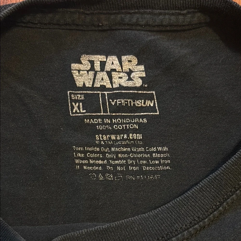 Fifth Sun Star Wars Black T-Shirt - Picture 2 of 3